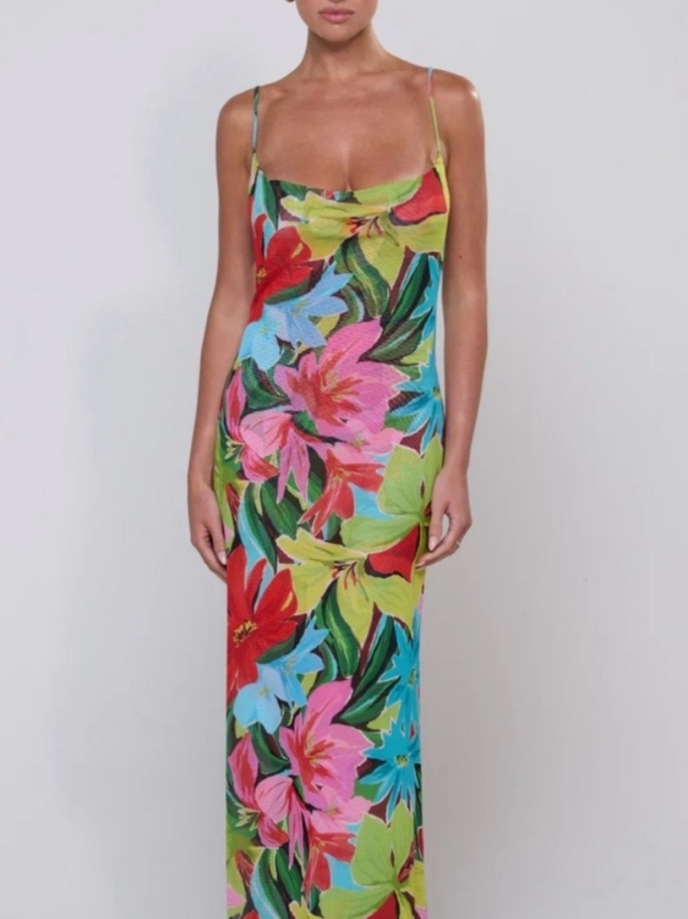RESA • Margot maxi dress in Tropicana - medium